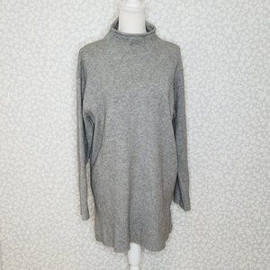 Moth Tunic Sweater Dress Rolled Hem